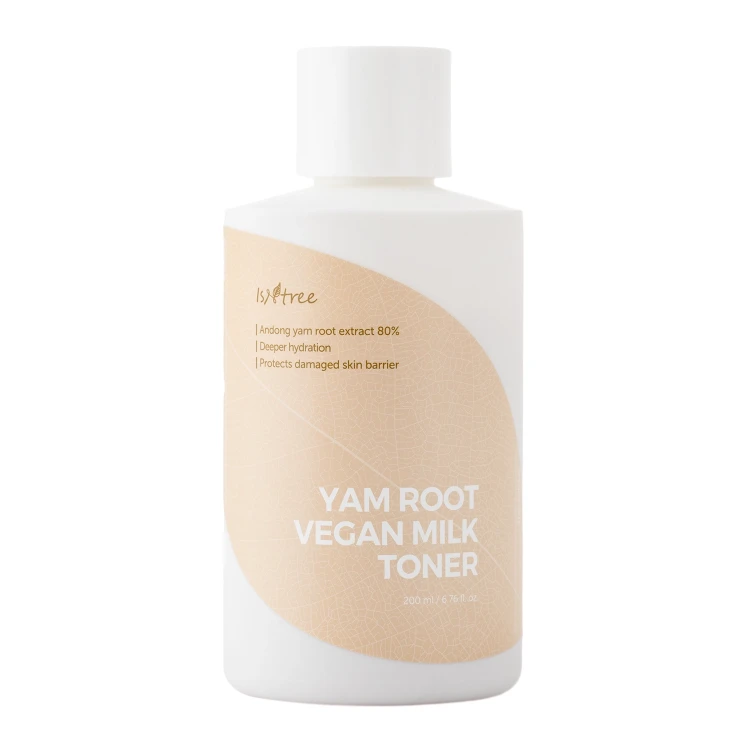 Isntree Yam Root Vegan Milk Toner - Nawilżający Tonik do Twarzy, 200ml