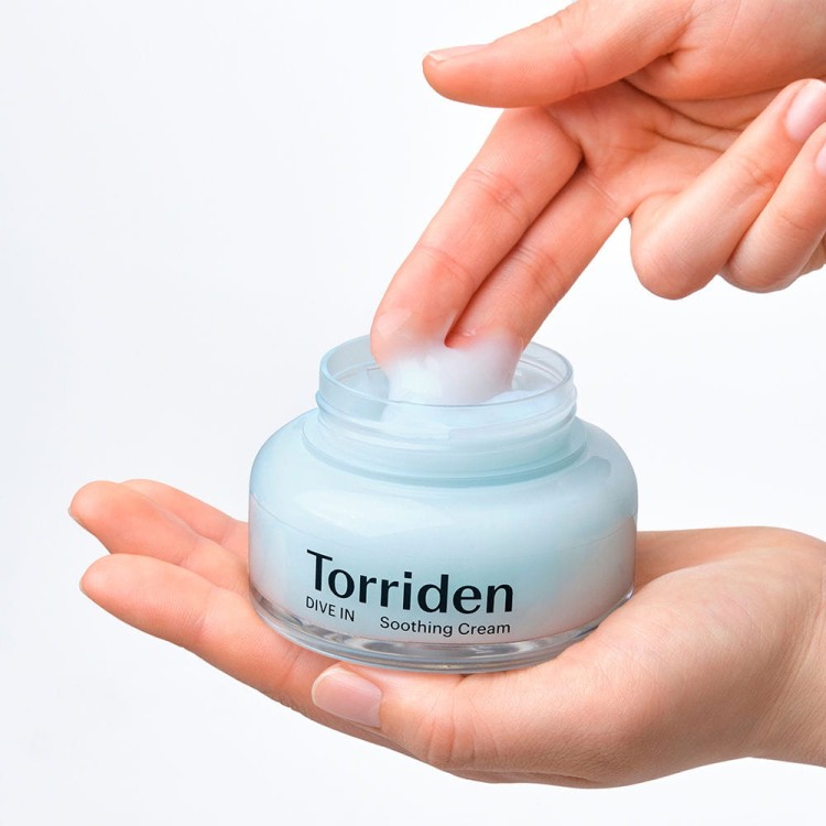 Torriden Soothing Cream - Krem Łagodzący z Kwasem Hialuronowym, 100ml 1