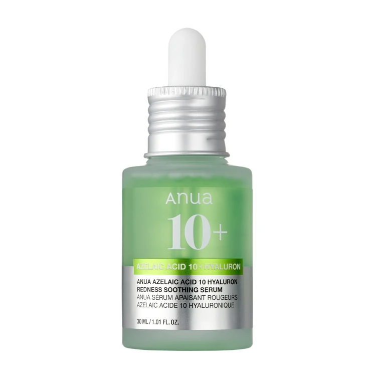 Anua Azelaic Acid 10 Hyaluron Redness Soothing Serum - Serum z Kwasem Azelainowym i Hialuronowym, 30ml