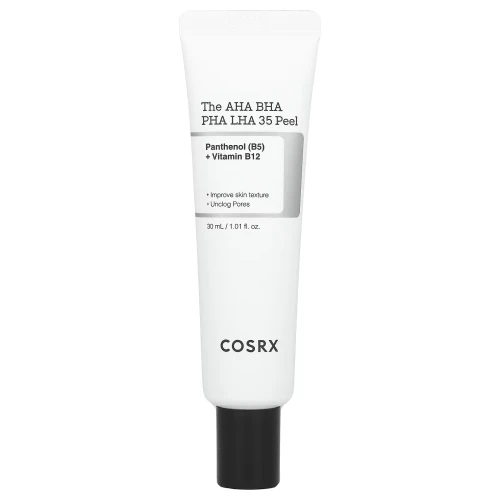 COSRX The AHA BHA PHA LHA 35 Peel - Peeling Kwasowy 35% z Witaminami, 30ml