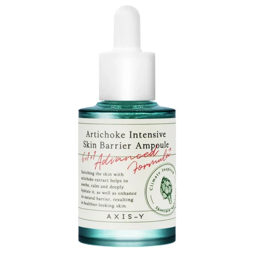 Axis-y Artichoke Intensive Skin Barrier Ampoule – Nawilżające Serum do Twarzy z Karczochem, 30ml