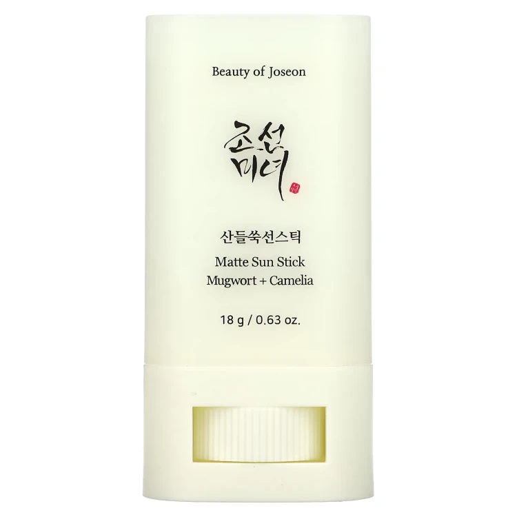 Beauty of Joseon Matte Sun Stick Mugwort + Camelia SPF50+/PA++++ - Matowy Sztyft Przeciwsłoneczny, 18g