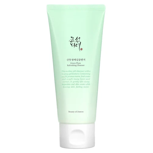 Beauty of Joseon Green Plum Refreshing Cleanser - Odświeżający Żel do Mycia Twarzy, 100ml