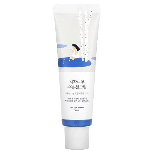 Round Lab Birch Juice Moisturizing Sun Cream SPF50+ PA++++ - Krem Przeciwsłoneczny, 50ml