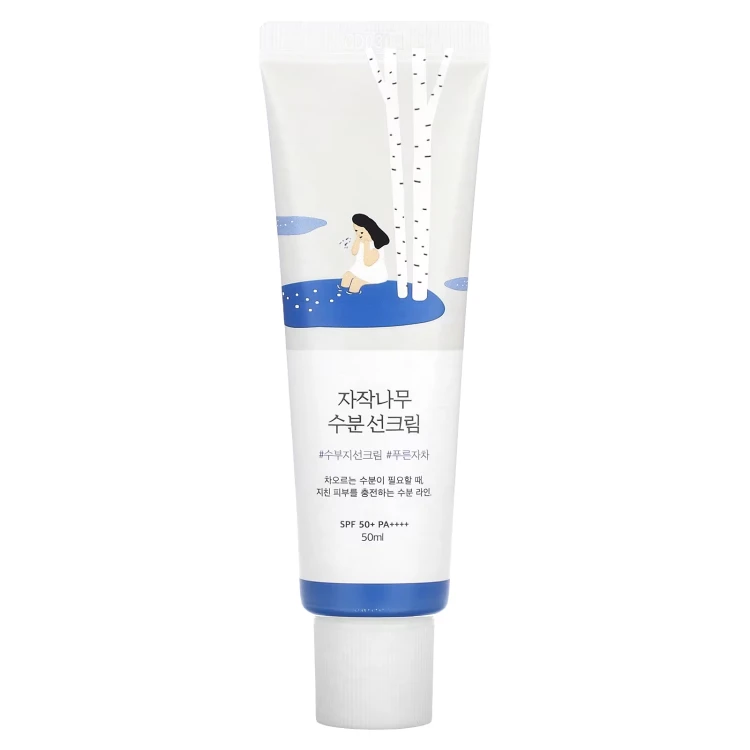 Round Lab Birch Juice Moisturizing Sun Cream SPF50+ PA++++ - Krem Przeciwsłoneczny, 50ml