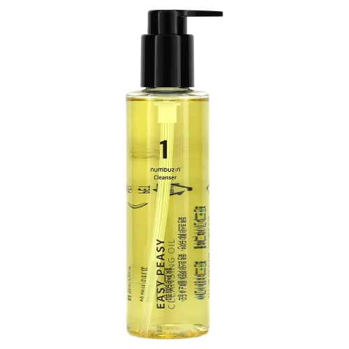 Numbuzin No.1 Easy Peasy Cleansing Oil - Olejek Myjący do Twarzy, 200ml
