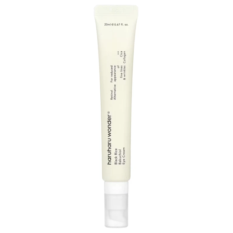 Haruharu Wonder Black Rice Bakuchiol Eye Cream - Przeciwzmarszczkowy Krem pod Oczy z Bakuchiolem, 20ml