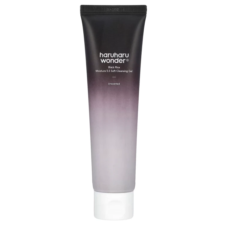 Haruharu Wonder Black Rice Moisture 5.5 Soft Cleansing Gel - Żel do Twarzy z Fermentem Ryżowym, 100ml