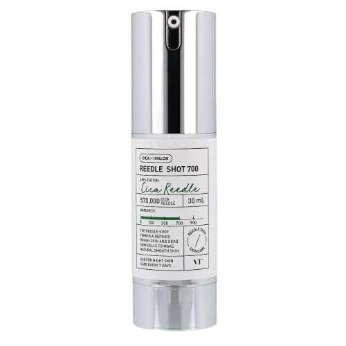 VT Cosmetics Reedle Shot 700 - Mikroigłowy Booster do Twarzy Poprawiający Teksturę Skóry, 30ml