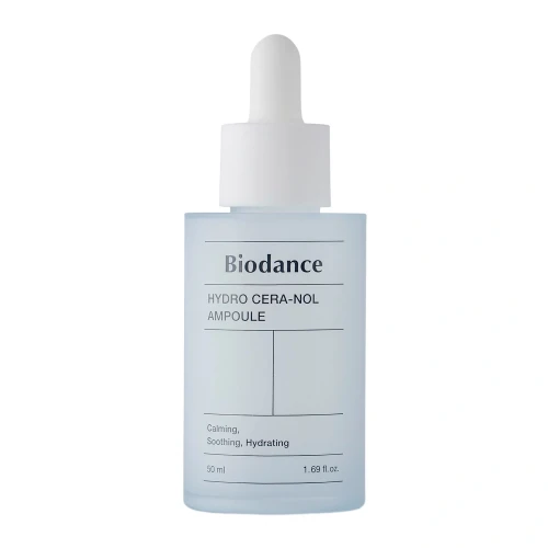 Biodance Hydro Cera-nol Ampoule - Moisturizing and Soothing Facial Ampoule, 50ml
