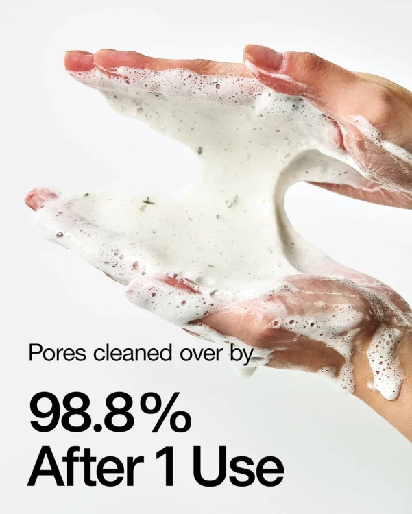 Anua Heartleaf Quercetinol Pore Deep Cleansing Foam - Dogłębnie Oczyszczająca Pianka do Twarzy, 150ml konsystencja