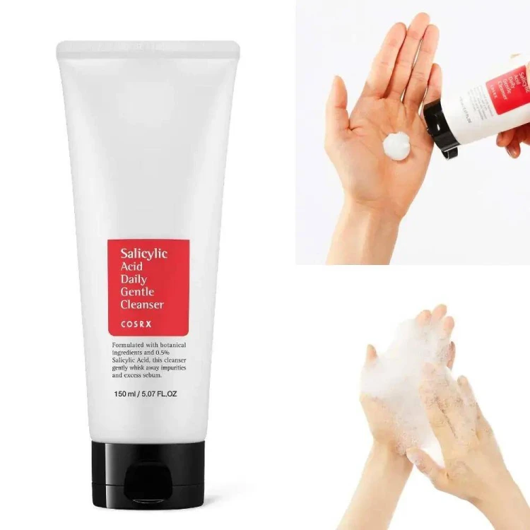 COSRX Salicylic Acid Daily Gentle Cleanser - Pianka Myjąca do Twarzy z Kwasem Salicylowym, 150ml 1