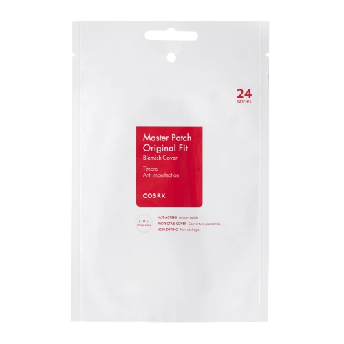 COSRX Master Patch Original Fit - Gojące Plastry na Wypryski, 24szt