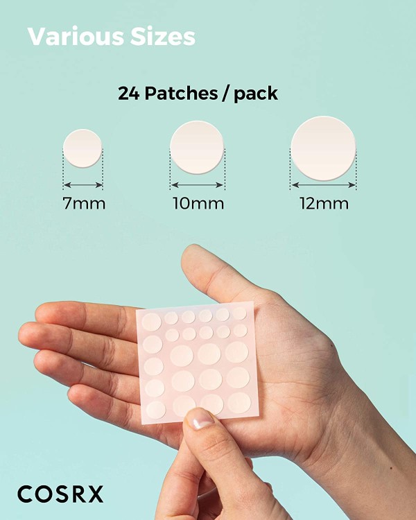 COSRX Master Patch Original Fit - Gojące Plastry na Wypryski, 24szt zawartość
