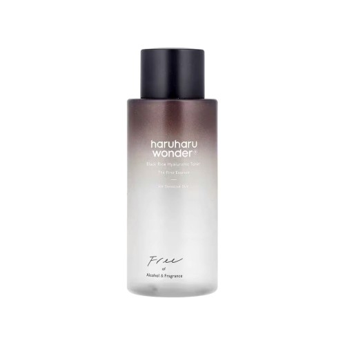 Haruharu Wonder Black Rice Hyaluronic Toner Free - Bezzapachowy Tonik Nawilżający do Twarzy z Fermentem Ryżowym, 300ml