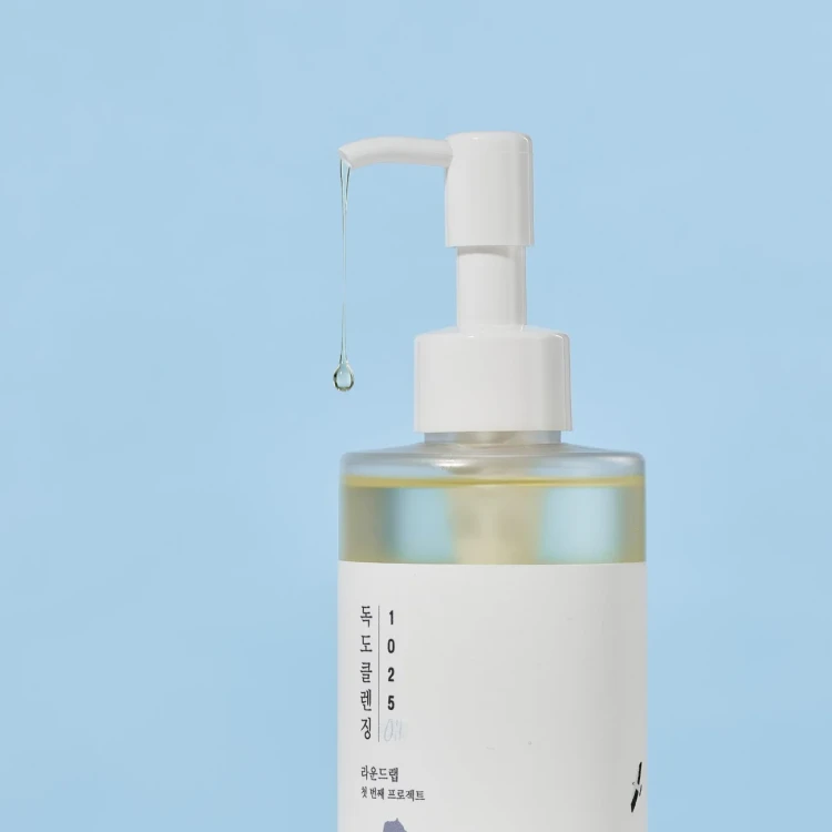 Round Lab Renewal 1025 Dokdo Cleansing Oil - Regenerujący Olejek do Mycia Twarzy, 200ml 1