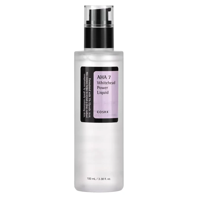 COSRX AHA 7 Whitehead Power Liquid - Płyn Złuszczający z Naturalnym Kwasem AHA, 100ml